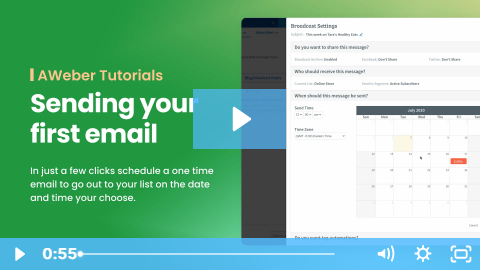 sending your first email sending your first email